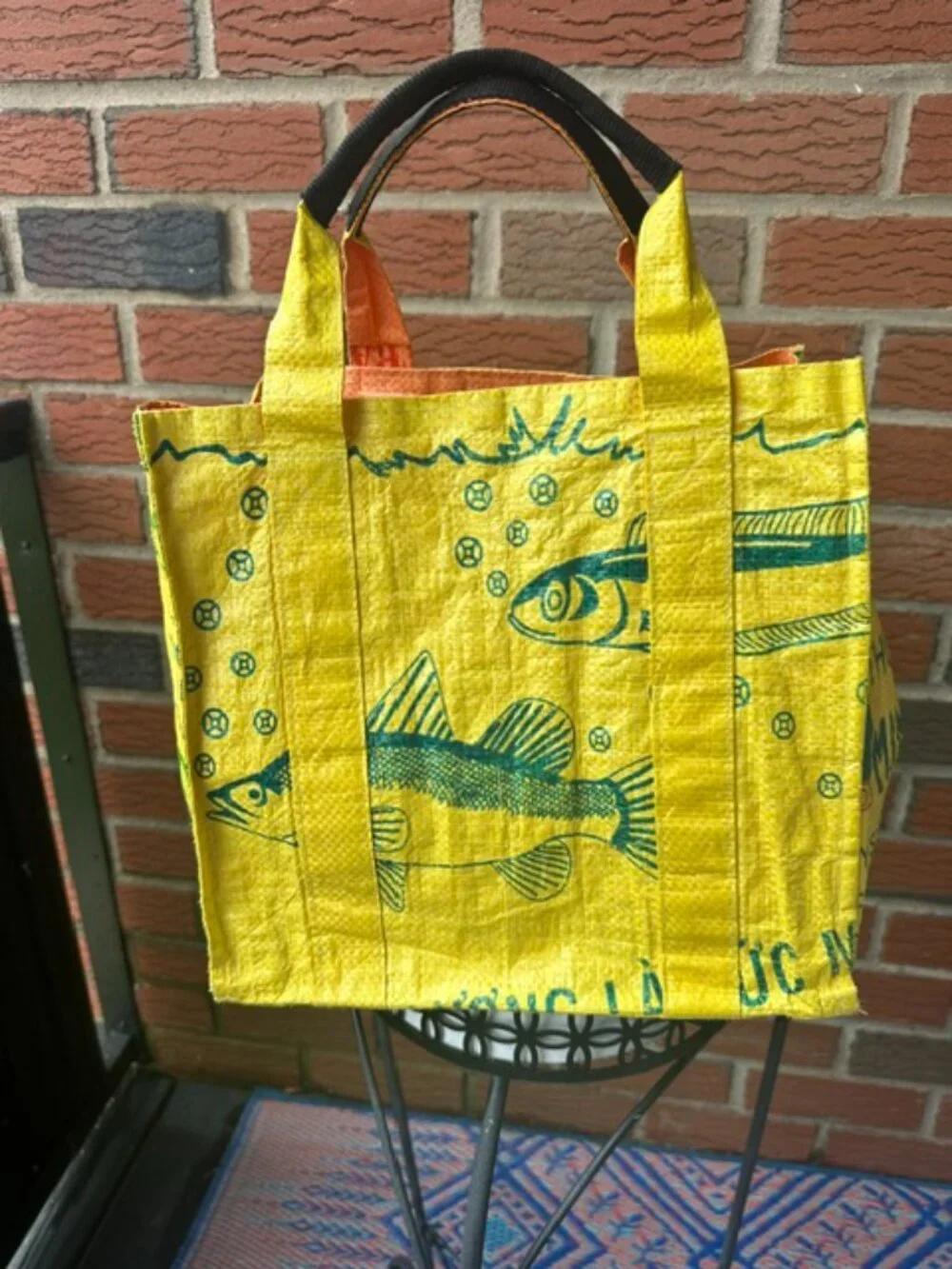 The Unbranded Brand upcycled tote
